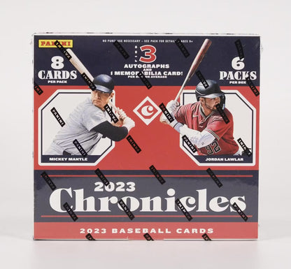 2023 Panini Chronicles Baseball Hobby Box - Columbia Hobby - Sports Card Boxes - Toploaders - Card Savers