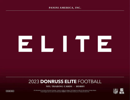 2023 Panini Donruss Elite NFL Football Hobby Box - Columbia Hobby - Sports Card Boxes - Toploaders - Card Savers