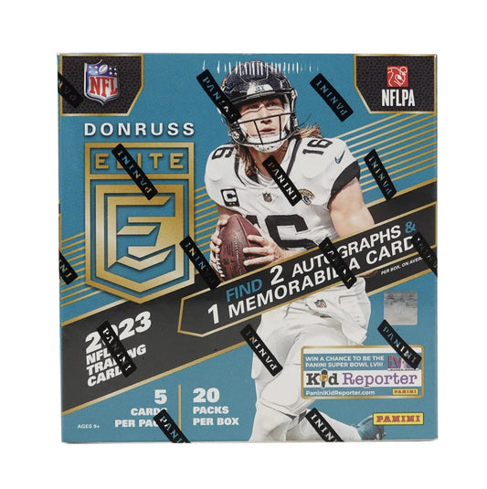 2023 Panini Donruss Elite NFL Football Hobby Box - Columbia Hobby - Sports Card Boxes - Toploaders - Card Savers