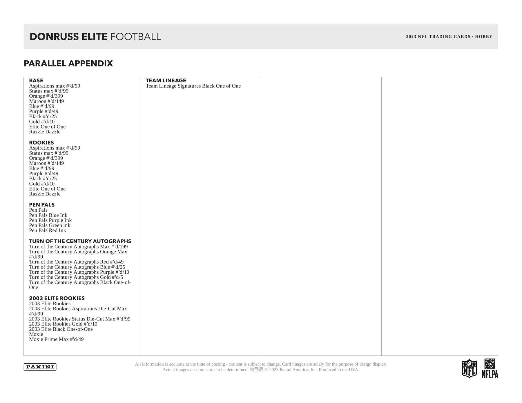 2023 Panini Donruss Elite NFL Football Hobby Box - Columbia Hobby - Sports Card Boxes - Toploaders - Card Savers