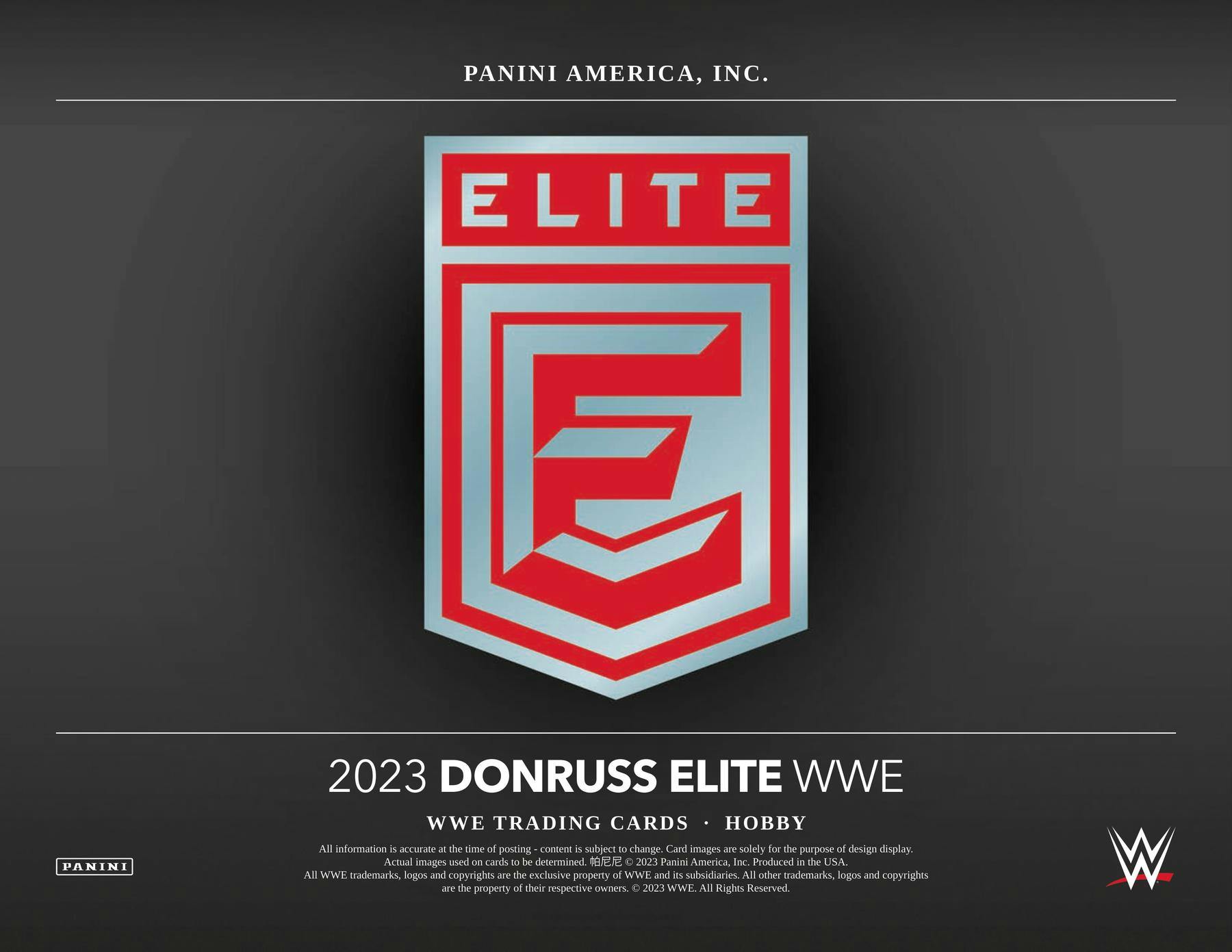 2023 Panini Donruss Elite WWE Wrestling Hobby Box - Columbia Hobby - Sports Card Boxes - Toploaders - Card Savers