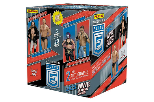 2023 Panini Donruss Elite WWE Wrestling Hobby Box - Columbia Hobby - Sports Card Boxes - Toploaders - Card Savers