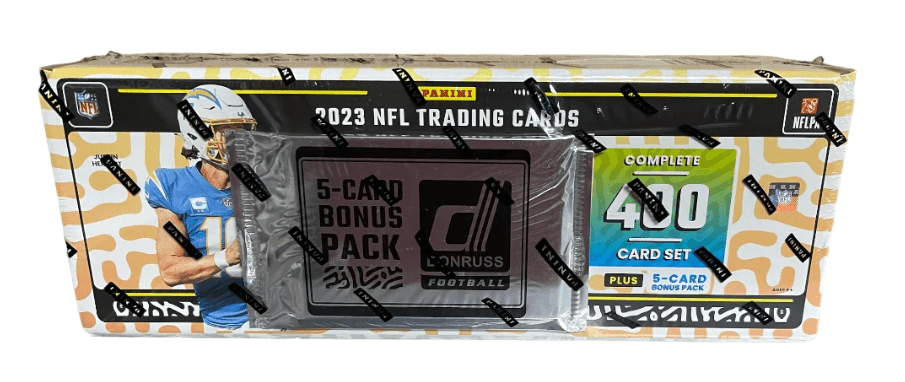 2023 Panini Donruss Football Factory Set - Columbia Hobby - Sports Card Boxes - Toploaders - Card Savers