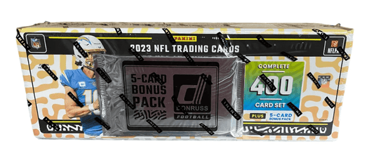 2023 Panini Donruss Football Factory Set - Columbia Hobby - Sports Card Boxes - Toploaders - Card Savers