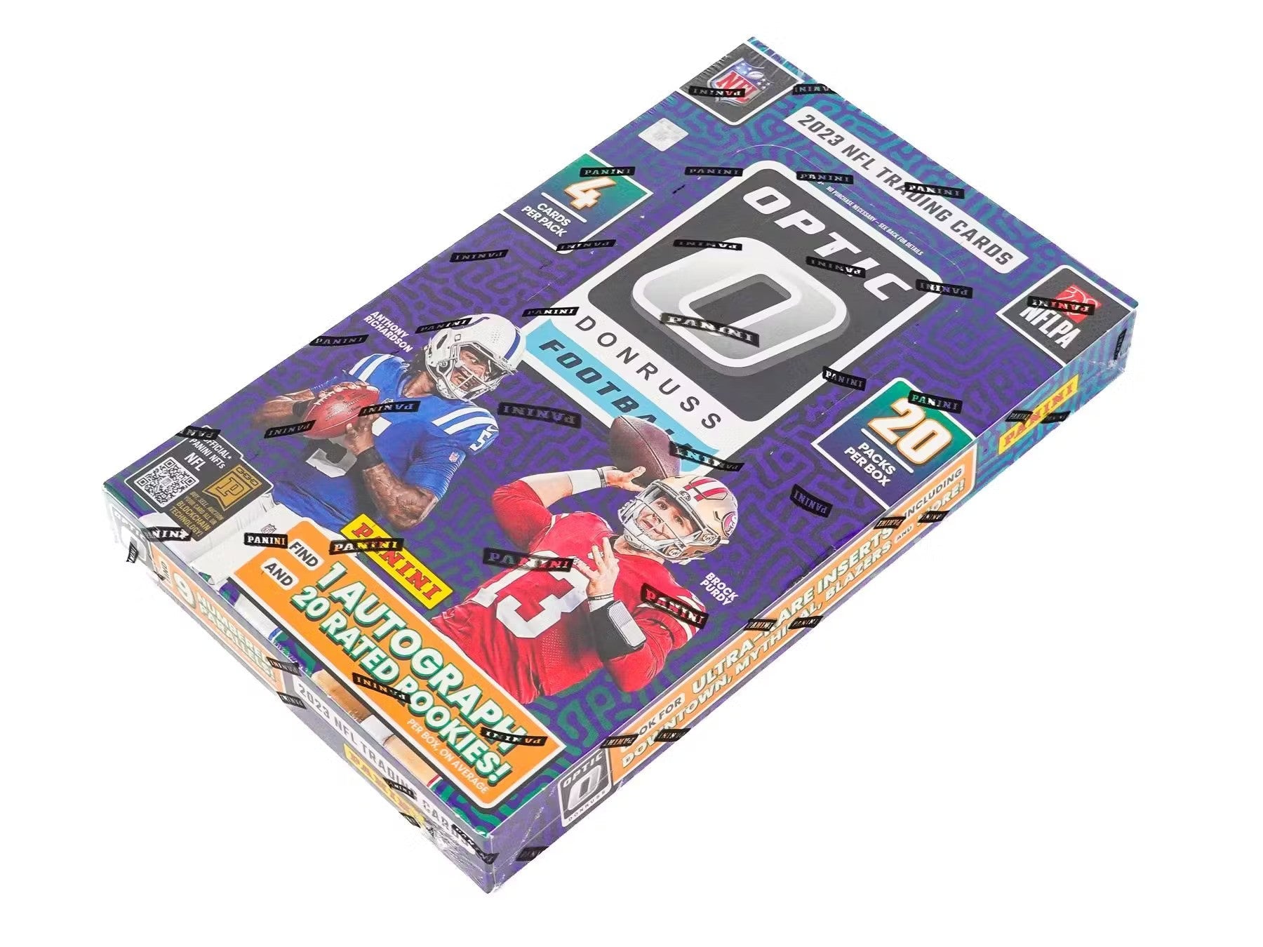 2023 Panini Donruss Optic Football Hobby Box - Columbia Hobby - Sports Card Boxes - Toploaders - Card Savers