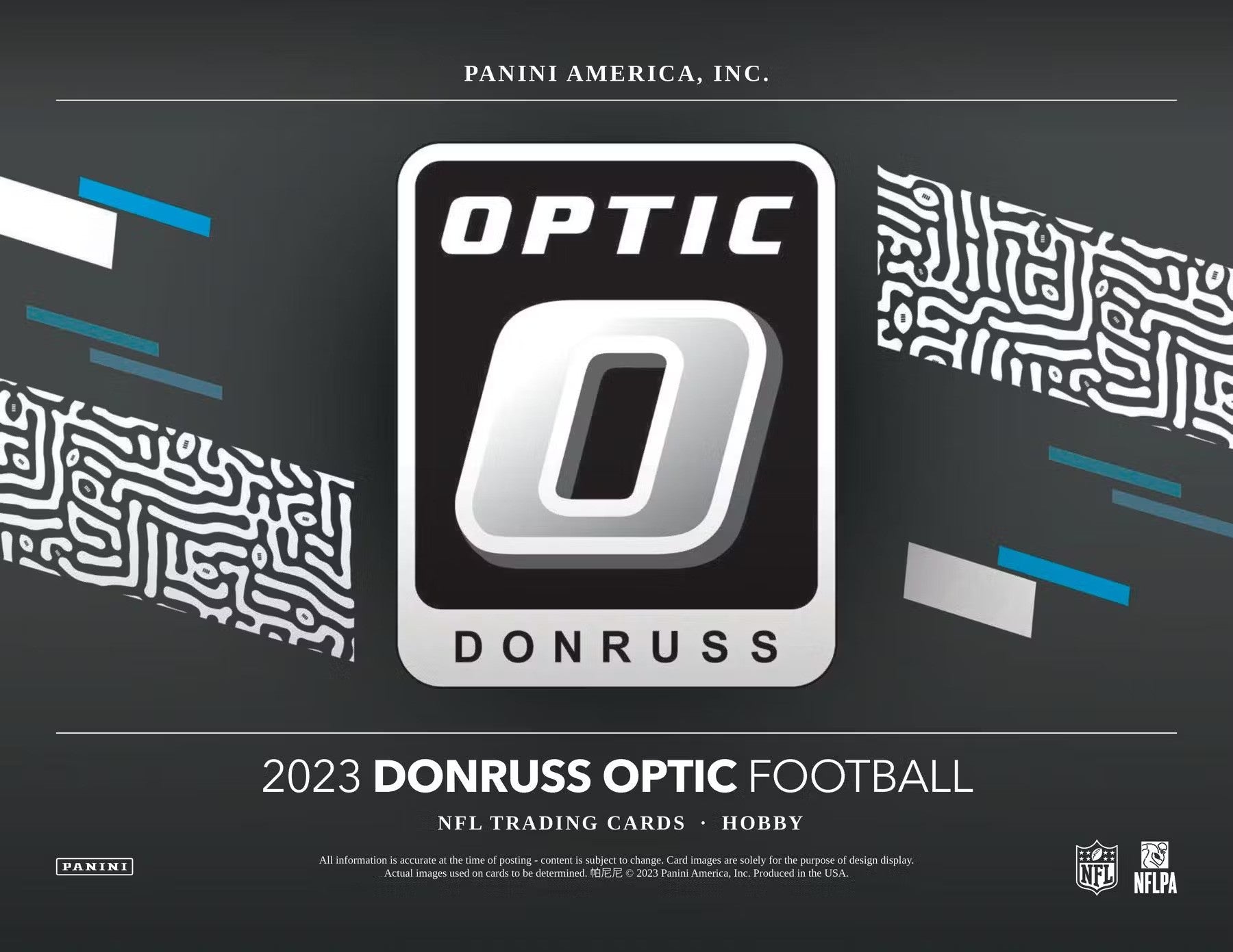 2023 Panini Donruss Optic Football Hobby Box - Columbia Hobby - Sports Card Boxes - Toploaders - Card Savers