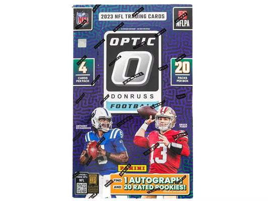 2023 Panini Donruss Optic Football Hobby Box - Columbia Hobby - Sports Card Boxes - Toploaders - Card Savers