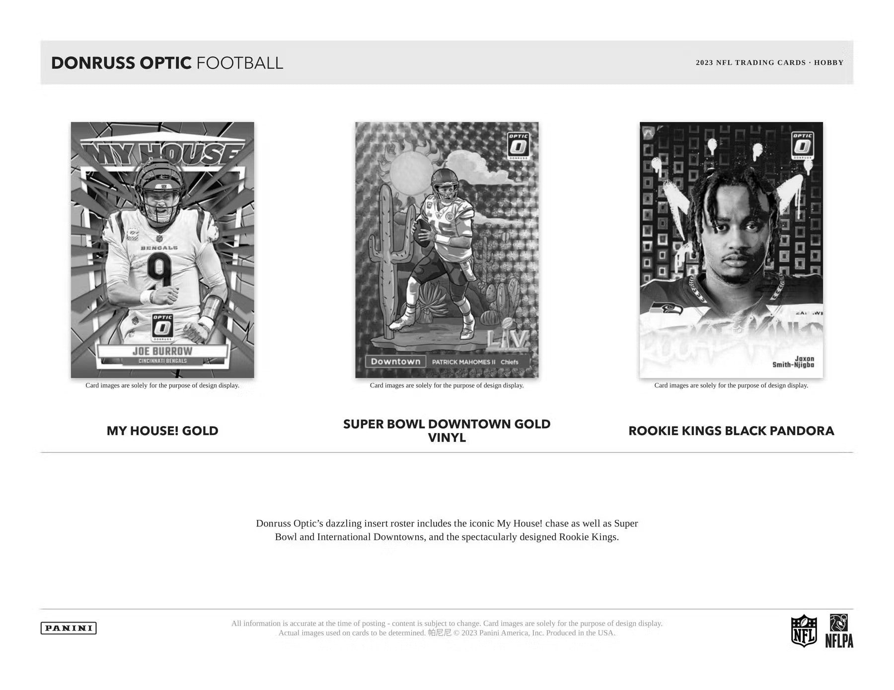 2023 Panini Donruss Optic Football Hobby Box - Columbia Hobby - Sports Card Boxes - Toploaders - Card Savers