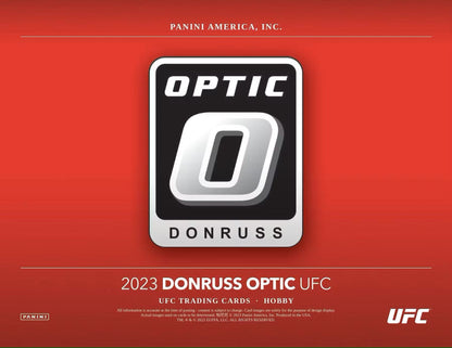 2023 Panini Donruss Optic UFC Hobby Box - Columbia Hobby - Sports Card Boxes - Toploaders - Card Savers