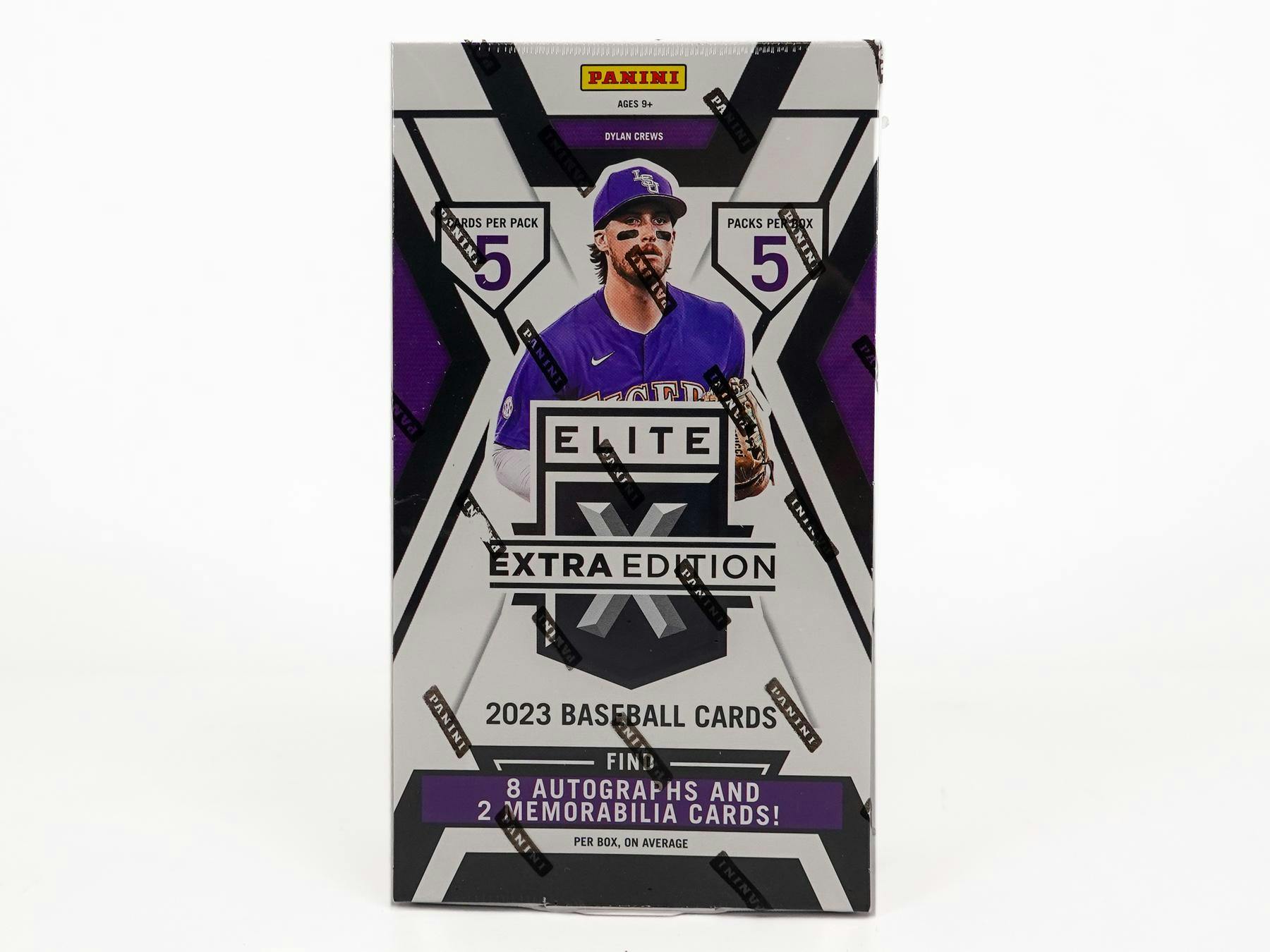 2023 Panini Elite Extra Edition Baseball Hobby Box - Columbia Hobby - Sports Card Boxes - Toploaders - Card Savers