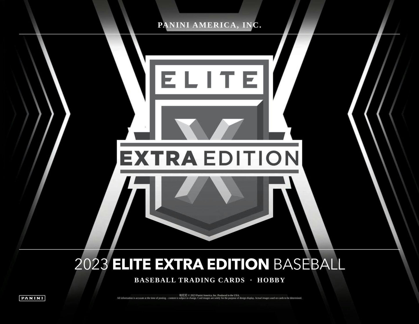 2023 Panini Elite Extra Edition Baseball Hobby Box - Columbia Hobby - Sports Card Boxes - Toploaders - Card Savers