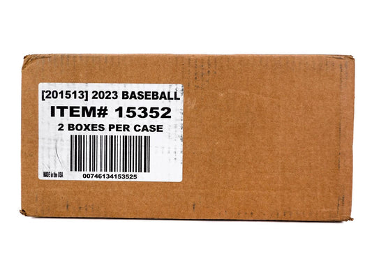 2023 Panini Flawless Baseball Hobby 2 - Box Case - Columbia Hobby - Sports Card Boxes - Toploaders - Card Savers