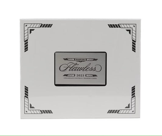 2023 Panini Flawless Collegiate Football Hobby Box - Columbia Hobby - Sports Card Boxes - Toploaders - Card Savers