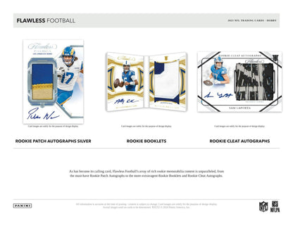2023 Panini Flawless Football Hobby 2 - Box Case - Columbia Hobby - Sports Card Boxes - Toploaders - Card Savers