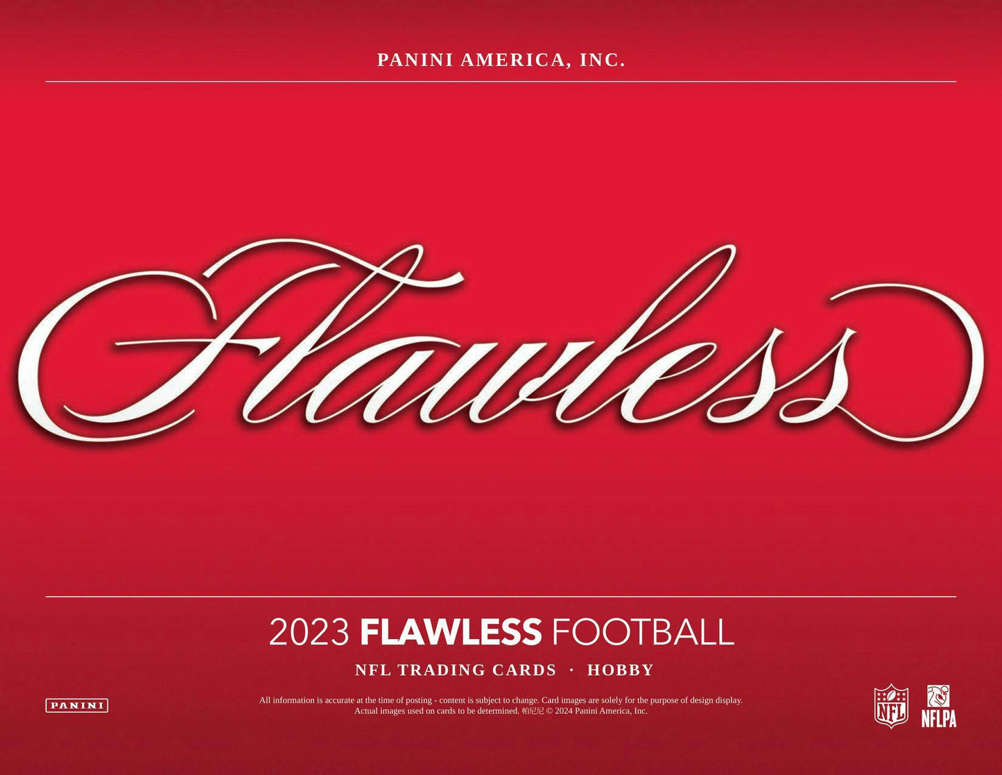2023 Panini Flawless Football Hobby 2 - Box Case - Columbia Hobby - Sports Card Boxes - Toploaders - Card Savers