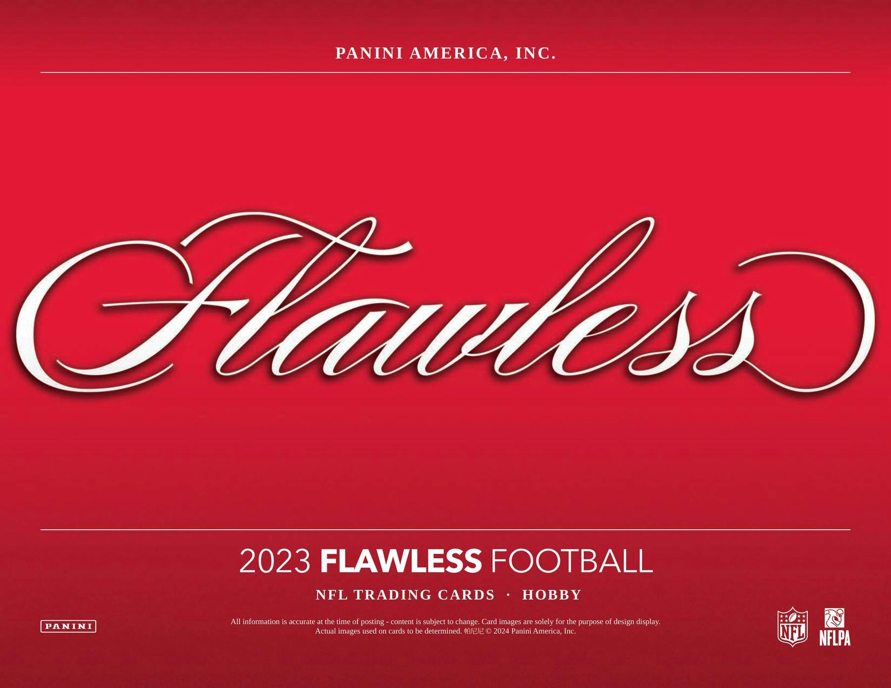 2023 Panini Flawless Football Hobby 2 - Box Case - Columbia Hobby - Sports Card Boxes - Toploaders - Card Savers