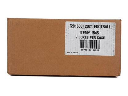 2023 Panini Flawless Football Hobby 2 - Box Case - Columbia Hobby - Sports Card Boxes - Toploaders - Card Savers