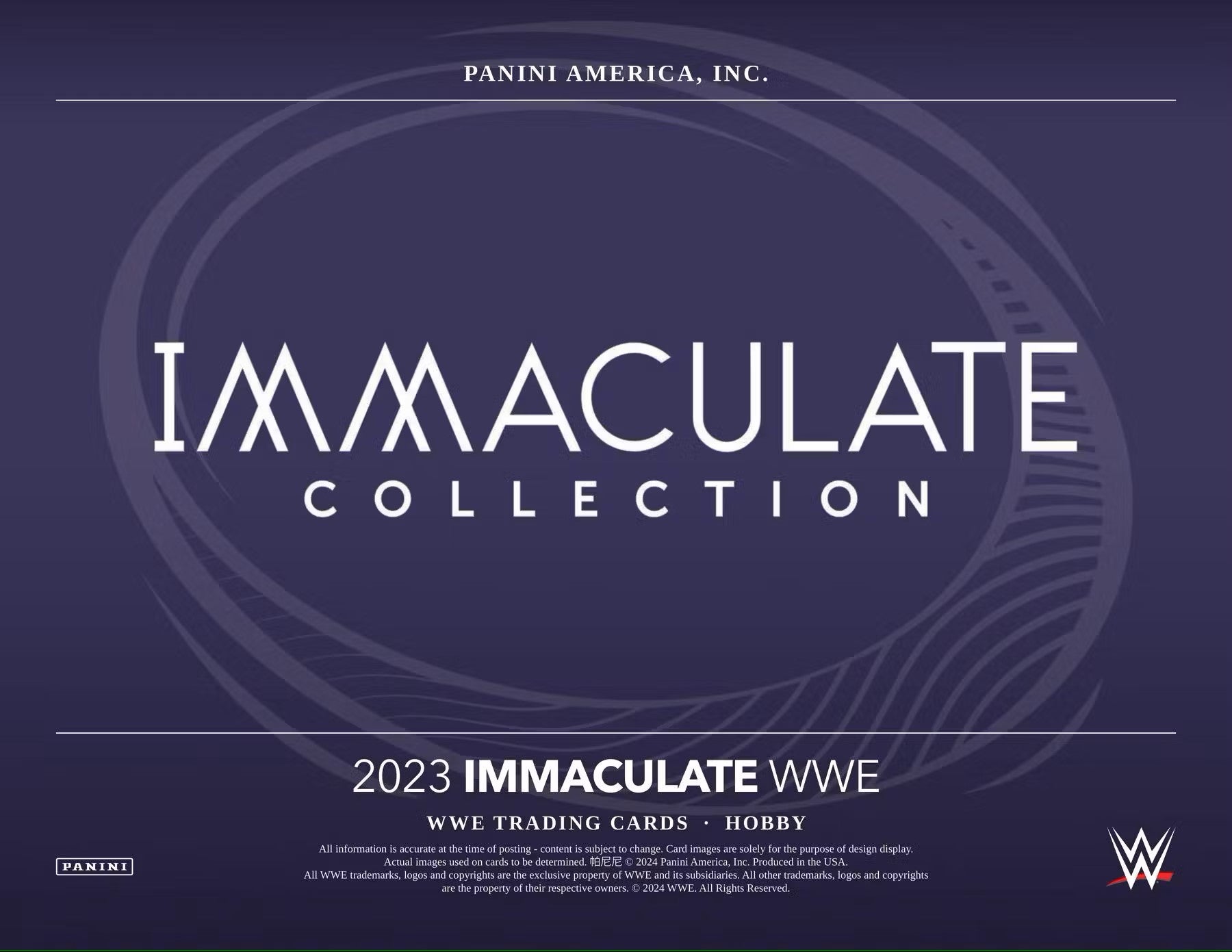2023 Panini Immaculate WWE Wrestling Hobby Box - Columbia Hobby - Sports Card Boxes - Toploaders - Card Savers