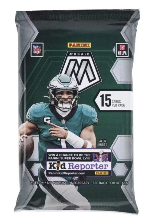 2023 Panini Mosaic Football Hobby Box - Columbia Hobby - Sports Card Boxes - Toploaders - Card Savers