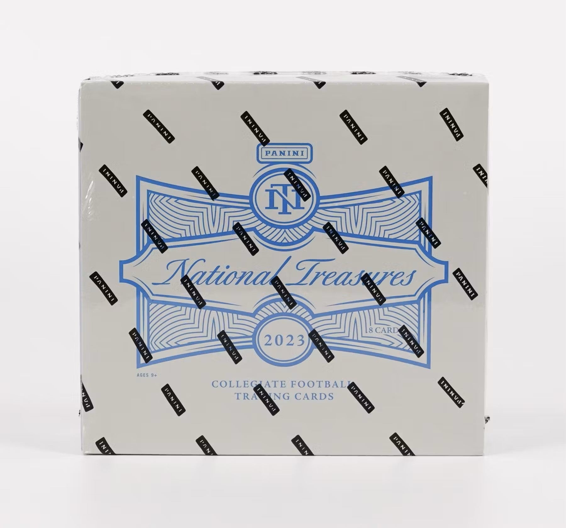 2023 Panini National Treasures Collegiate Football Hobby Box - Columbia Hobby - Sports Card Boxes - Toploaders - Card Savers