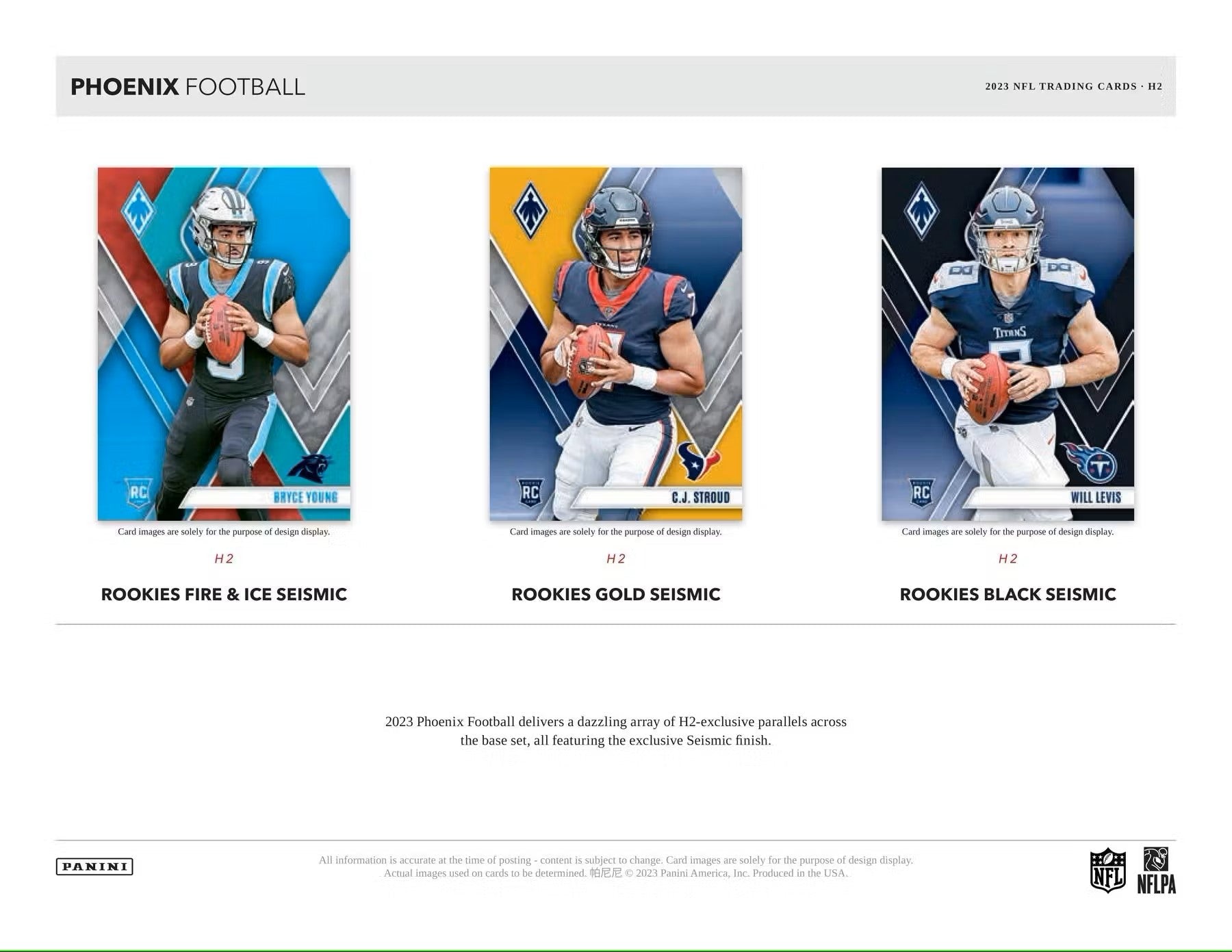 2023 Panini Phoenix Football H2 Box - Columbia Hobby - Sports Card Boxes - Toploaders - Card Savers
