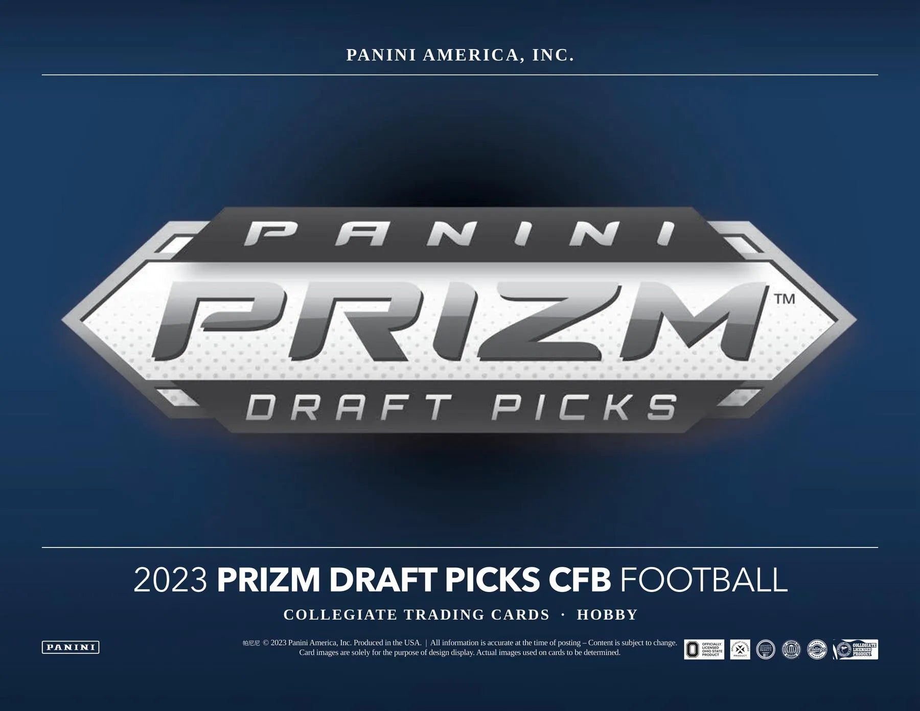 2023 Panini Prizm Draft Picks Football Hobby Box - Columbia Hobby - Sports Card Boxes - Toploaders - Card Savers