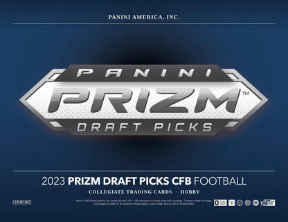 2023 Panini Prizm Draft Picks Football Hobby Box - Columbia Hobby - Sports Card Boxes - Toploaders - Card Savers