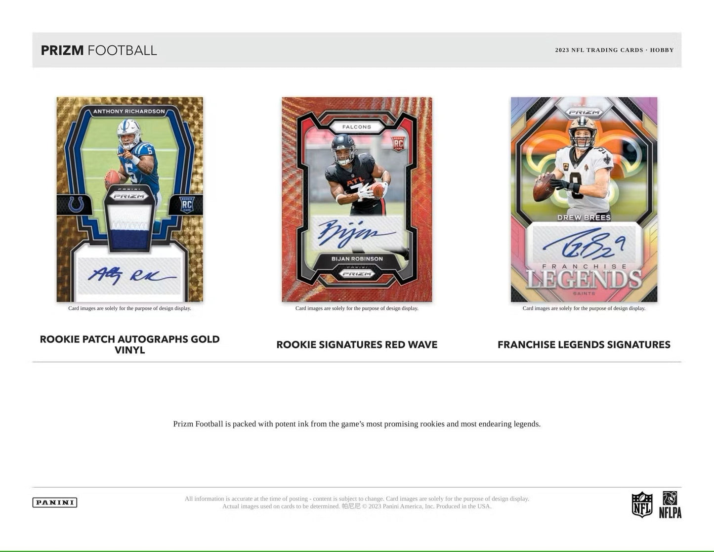 2023 Panini Prizm Football Hobby Box - Columbia Hobby - Sports Card Boxes - Toploaders - Card Savers