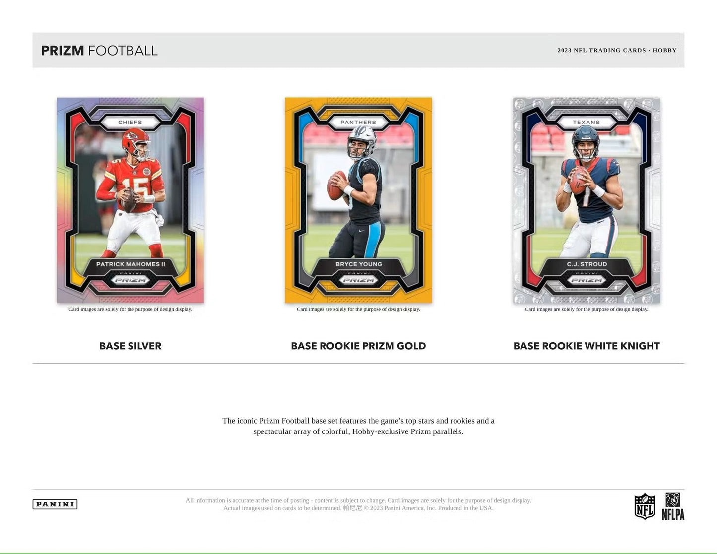 2023 Panini Prizm Football Hobby Box - Columbia Hobby - Sports Card Boxes - Toploaders - Card Savers