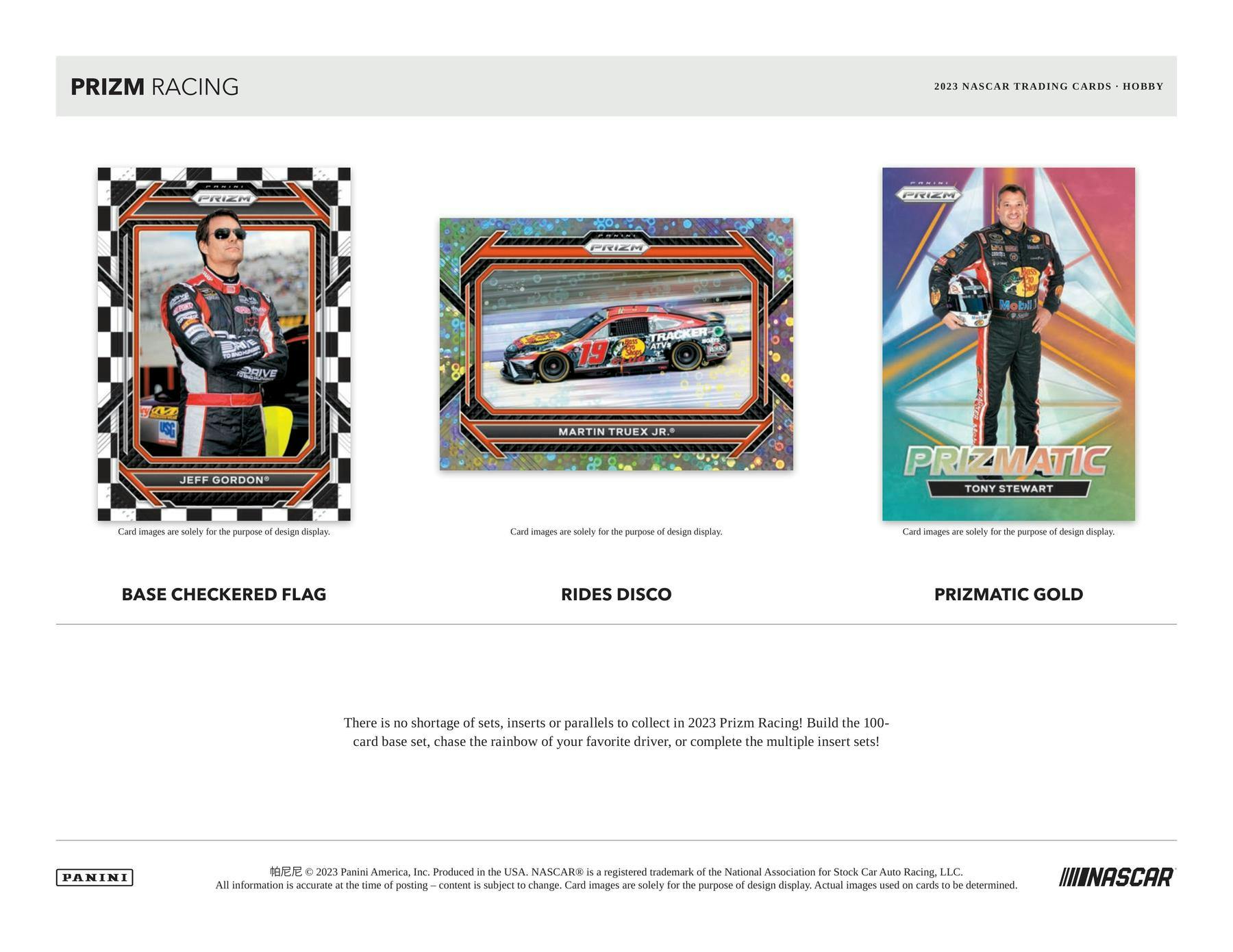 2023 Panini Prizm Racing Hobby Box - Columbia Hobby - Sports Card Boxes - Toploaders - Card Savers