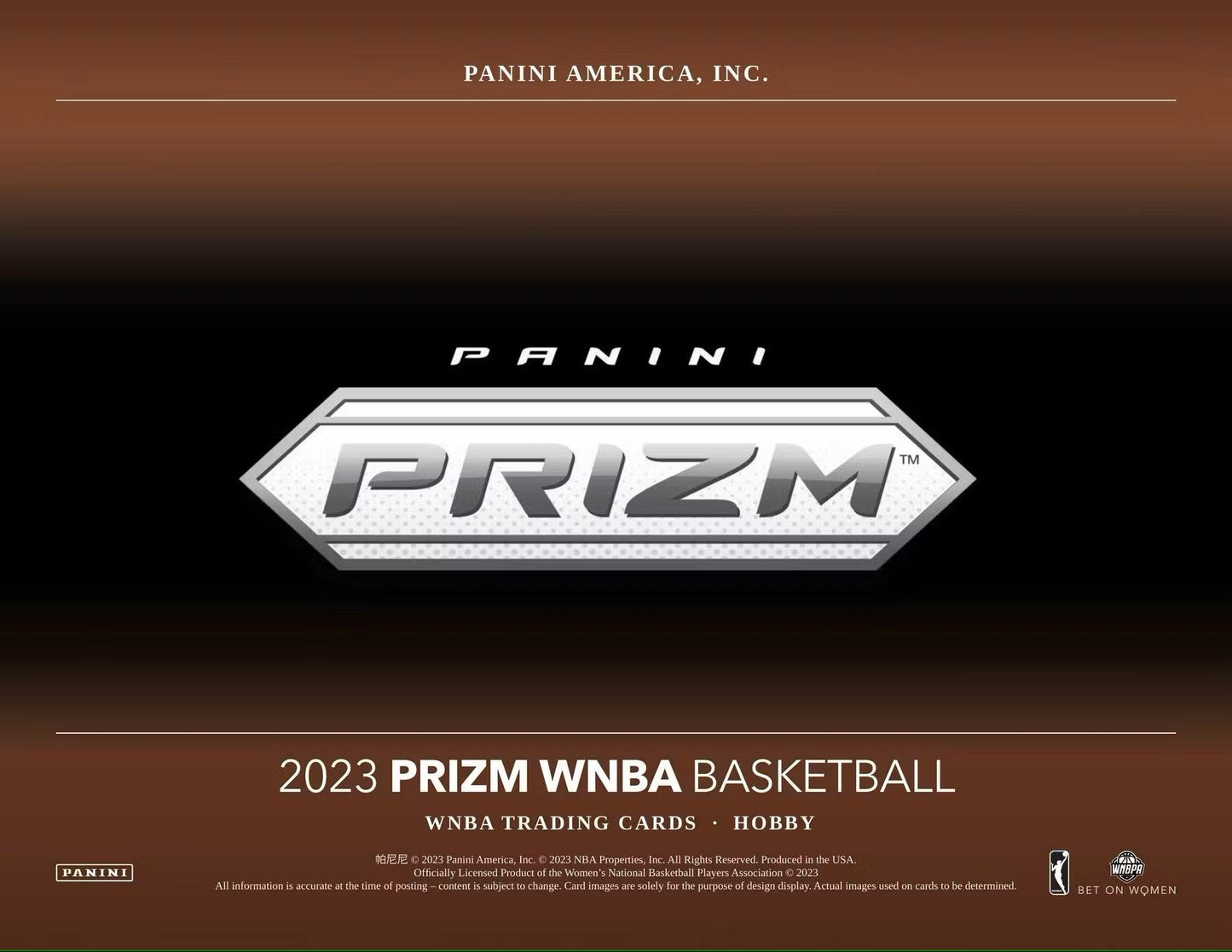 2023 Panini Prizm WNBA Basketball Hobby Box - Columbia Hobby - Sports Card Boxes - Toploaders - Card Savers