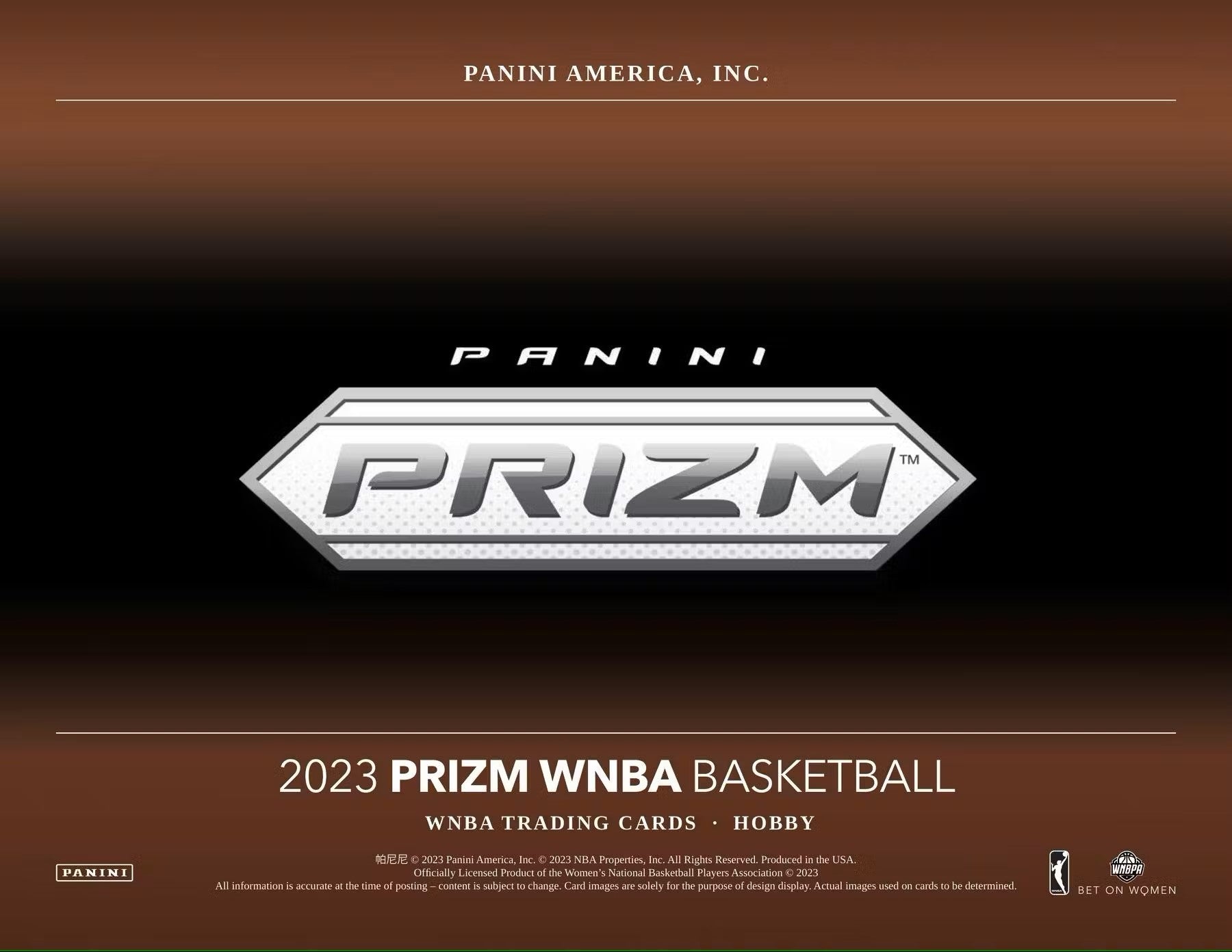 2023 Panini Prizm WNBA Basketball Hobby Box - Columbia Hobby - Sports Card Boxes - Toploaders - Card Savers
