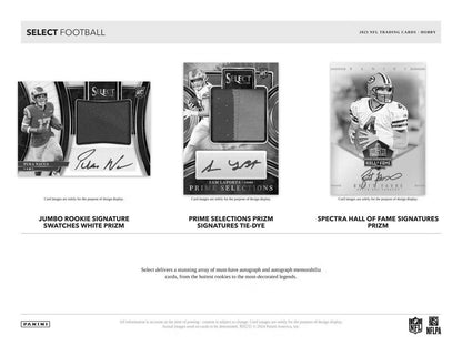 2023 Panini Select Football Hobby Box - Columbia Hobby - Sports Card Boxes - Toploaders - Card Savers
