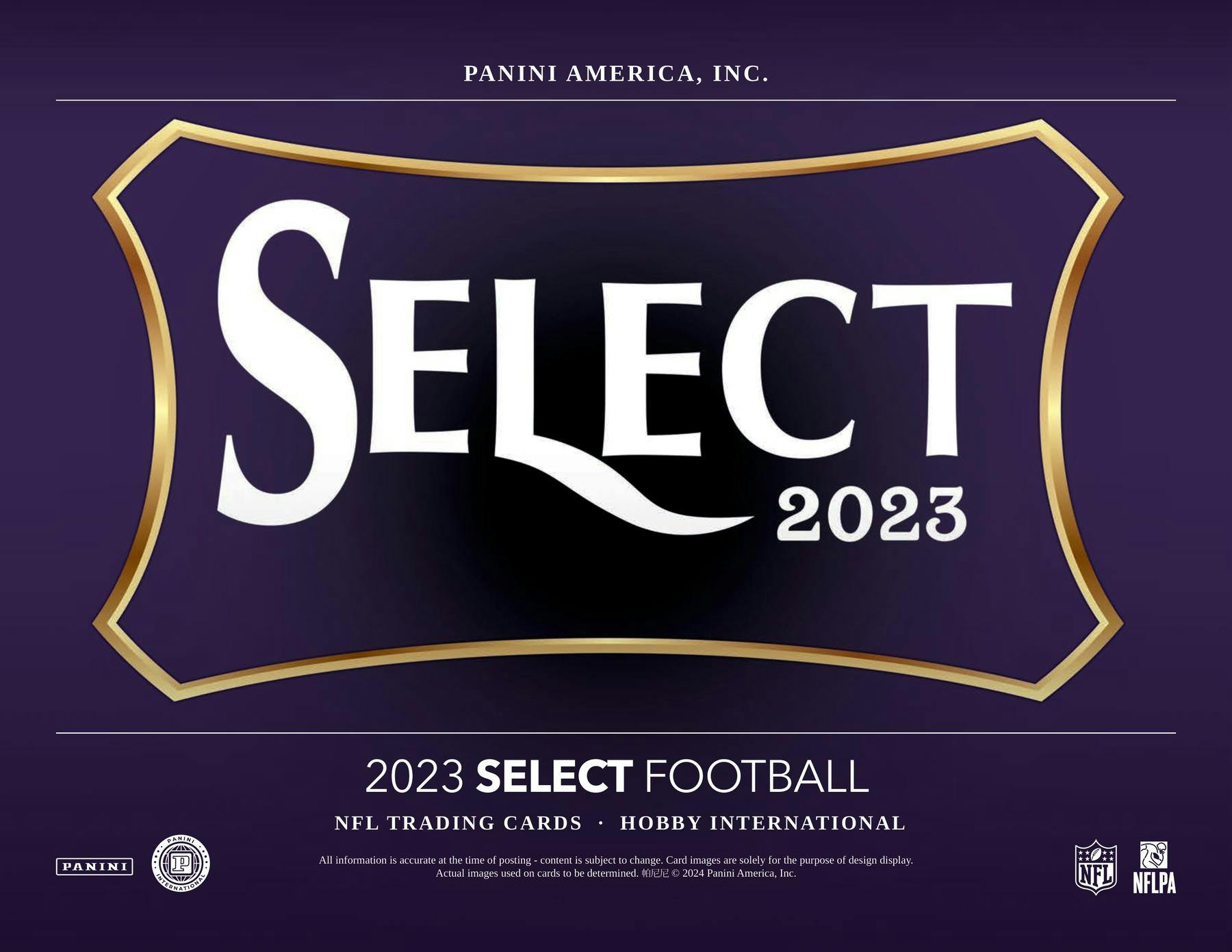 2023 Panini Select Football International Hobby Box - Columbia Hobby - Sports Card Boxes - Toploaders - Card Savers