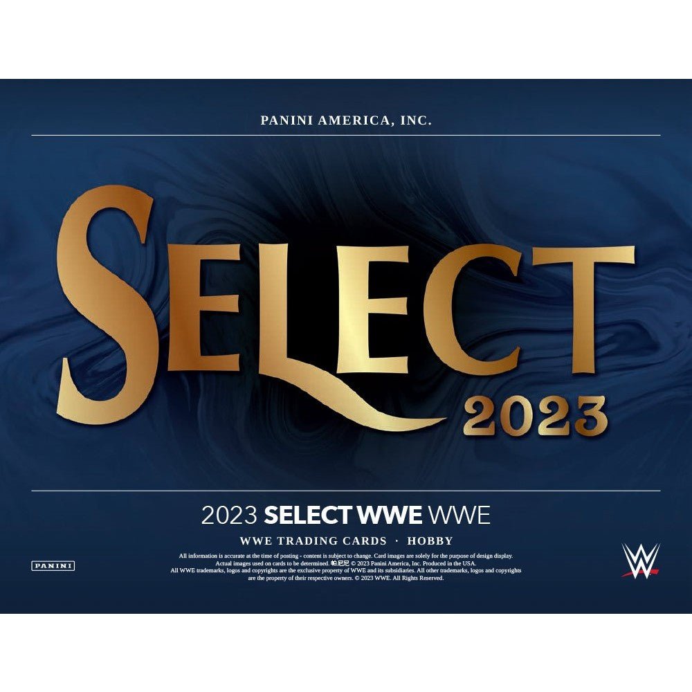 2023 Panini Select WWE Hobby Box - Columbia Hobby - Sports Card Boxes - Toploaders - Card Savers