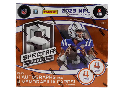 2023 Panini Spectra Football Hobby Box - Columbia Hobby - Sports Card Boxes - Toploaders - Card Savers