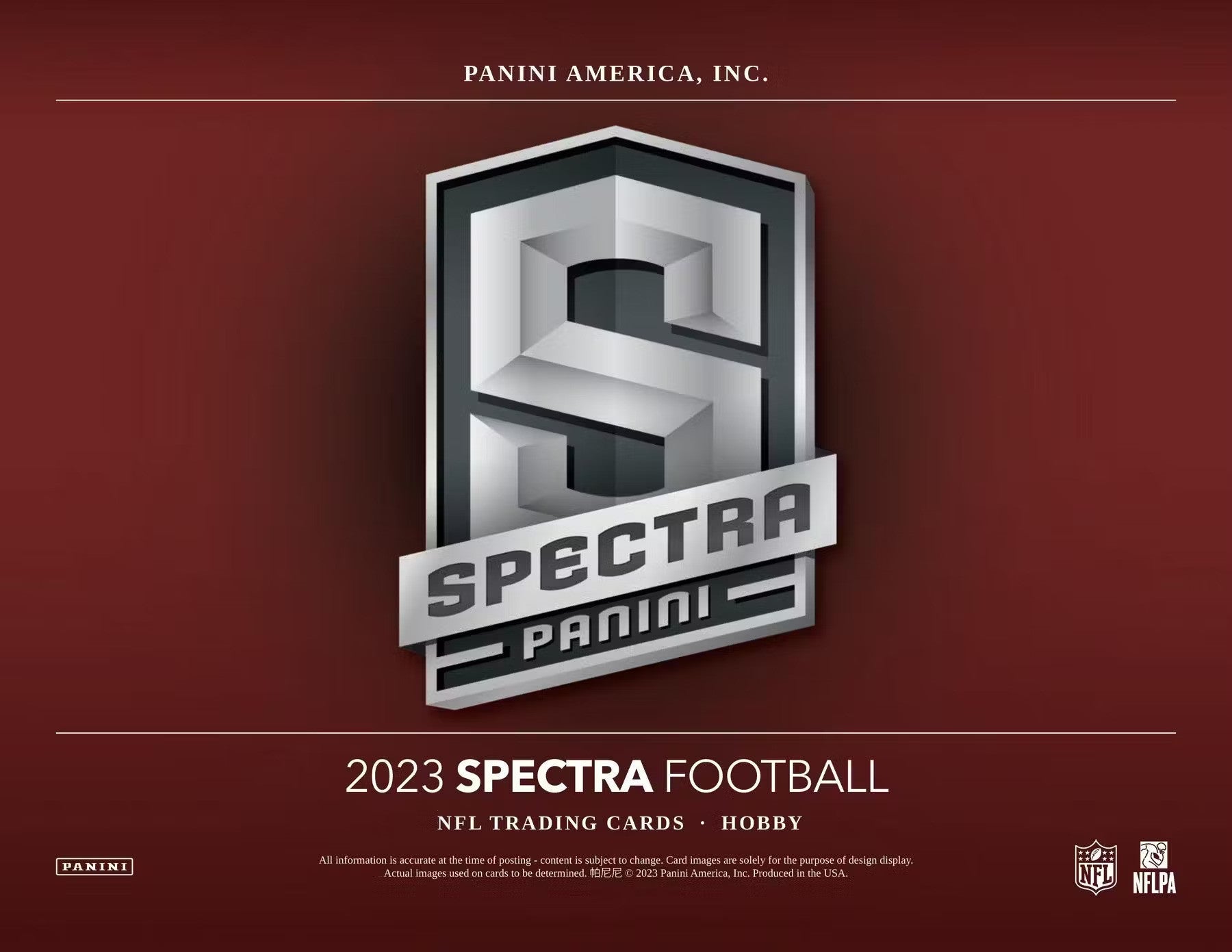 2023 Panini Spectra Football Hobby Box - Columbia Hobby - Sports Card Boxes - Toploaders - Card Savers