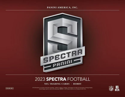 2023 Panini Spectra Football Hobby Box - Columbia Hobby - Sports Card Boxes - Toploaders - Card Savers