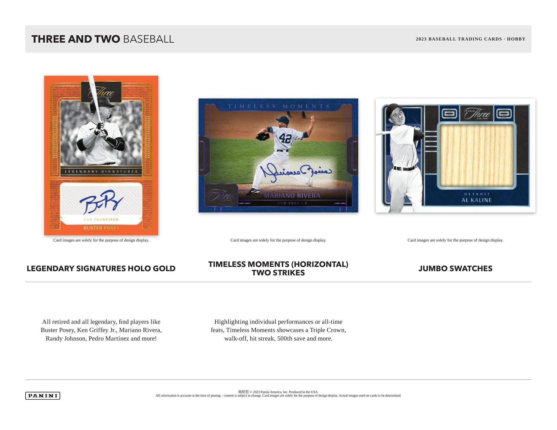 2023 Panini Three and Two Baseball Hobby Box - Columbia Hobby - Sports Card Boxes - Toploaders - Card Savers