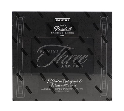 2023 Panini Three and Two Baseball Hobby Box - Columbia Hobby - Sports Card Boxes - Toploaders - Card Savers