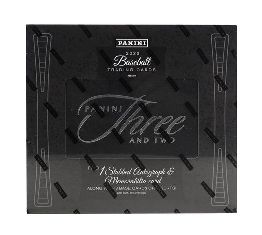 2023 Panini Three and Two Baseball Hobby Box - Columbia Hobby - Sports Card Boxes - Toploaders - Card Savers