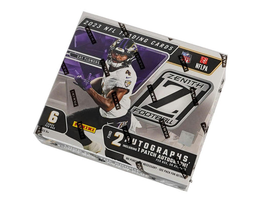 2023 Panini Zenith Football Hobby - Columbia Hobby - Sports Card Boxes - Toploaders - Card Savers