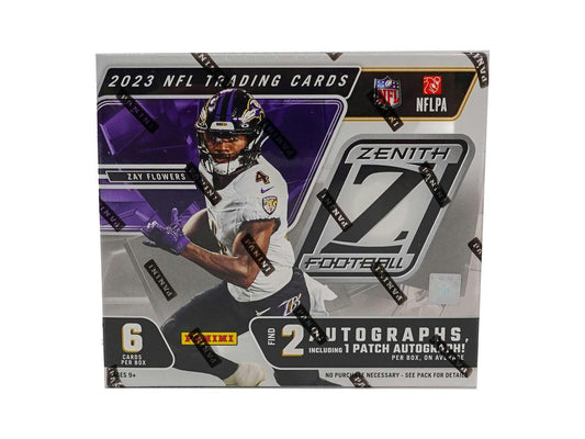 2023 Panini Zenith Football Hobby Box - Columbia Hobby - Sports Card Boxes - Toploaders - Card Savers