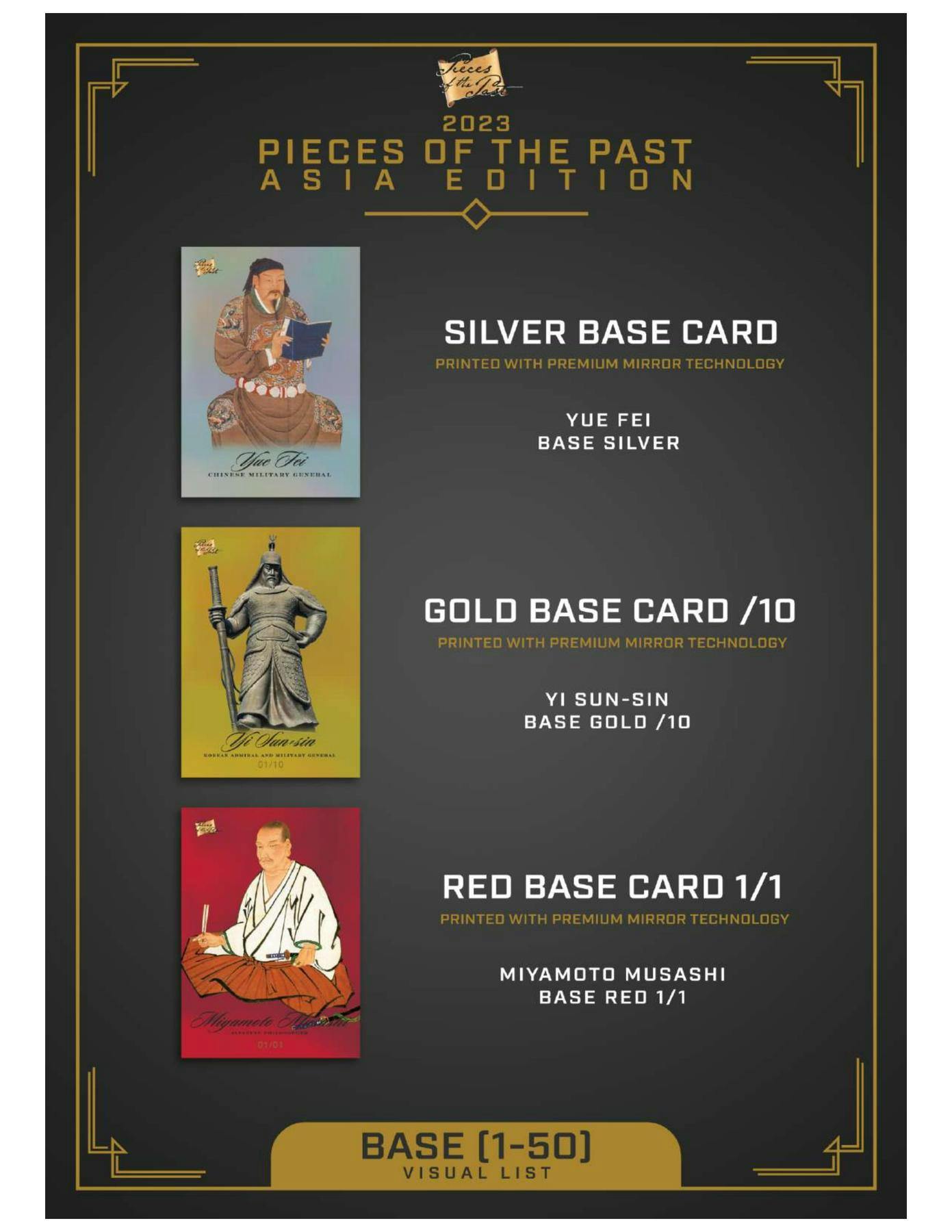 2023 Pieces of the Past Asia Edition Hobby Box | Columbia Sports Cards - Columbia Hobby - Sports Card Boxes - Toploaders - Card Savers