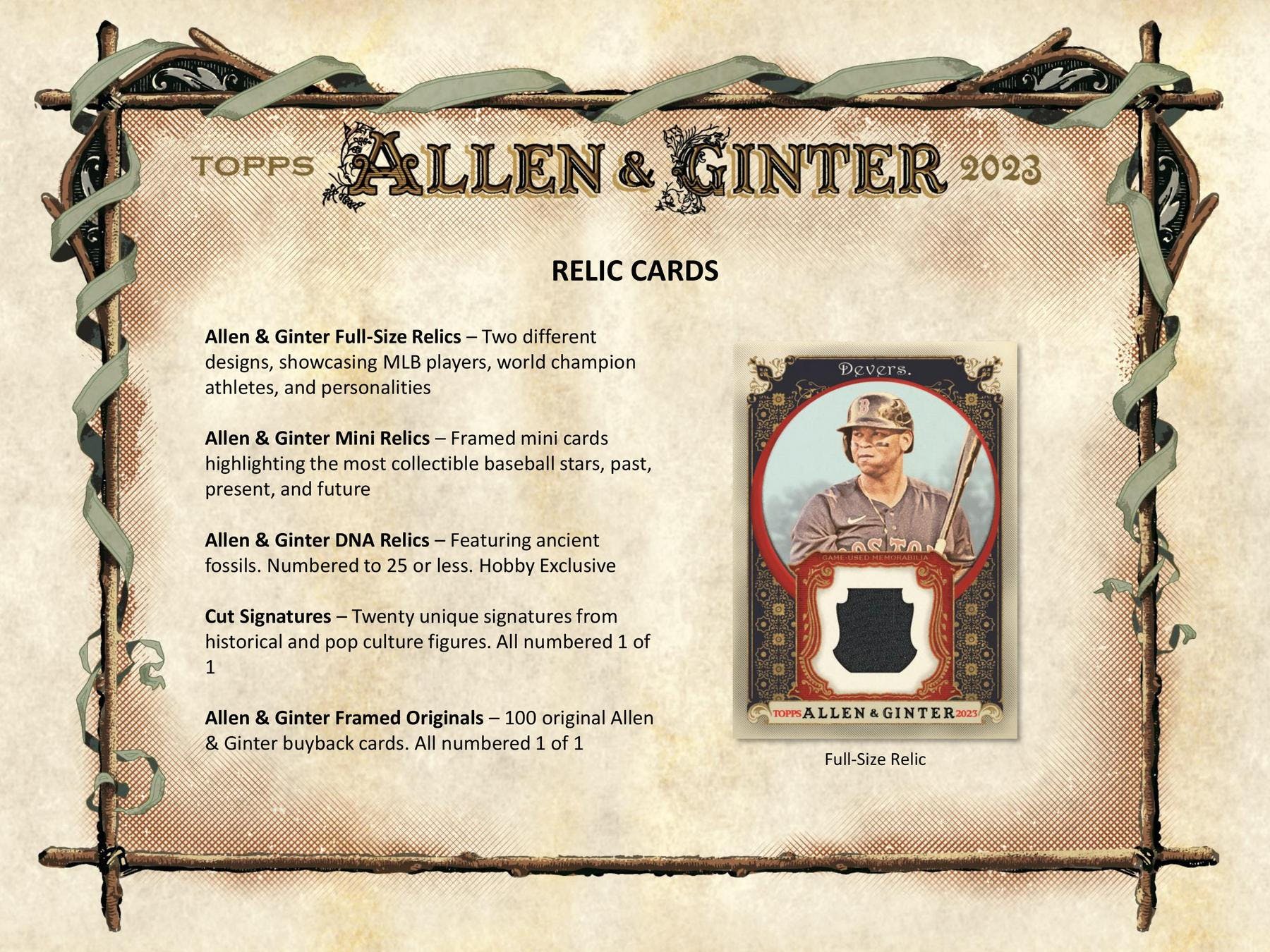 2023 Topps Allen & Ginter Baseball Hobby Box - Columbia Hobby - Sports Card Boxes - Toploaders - Card Savers