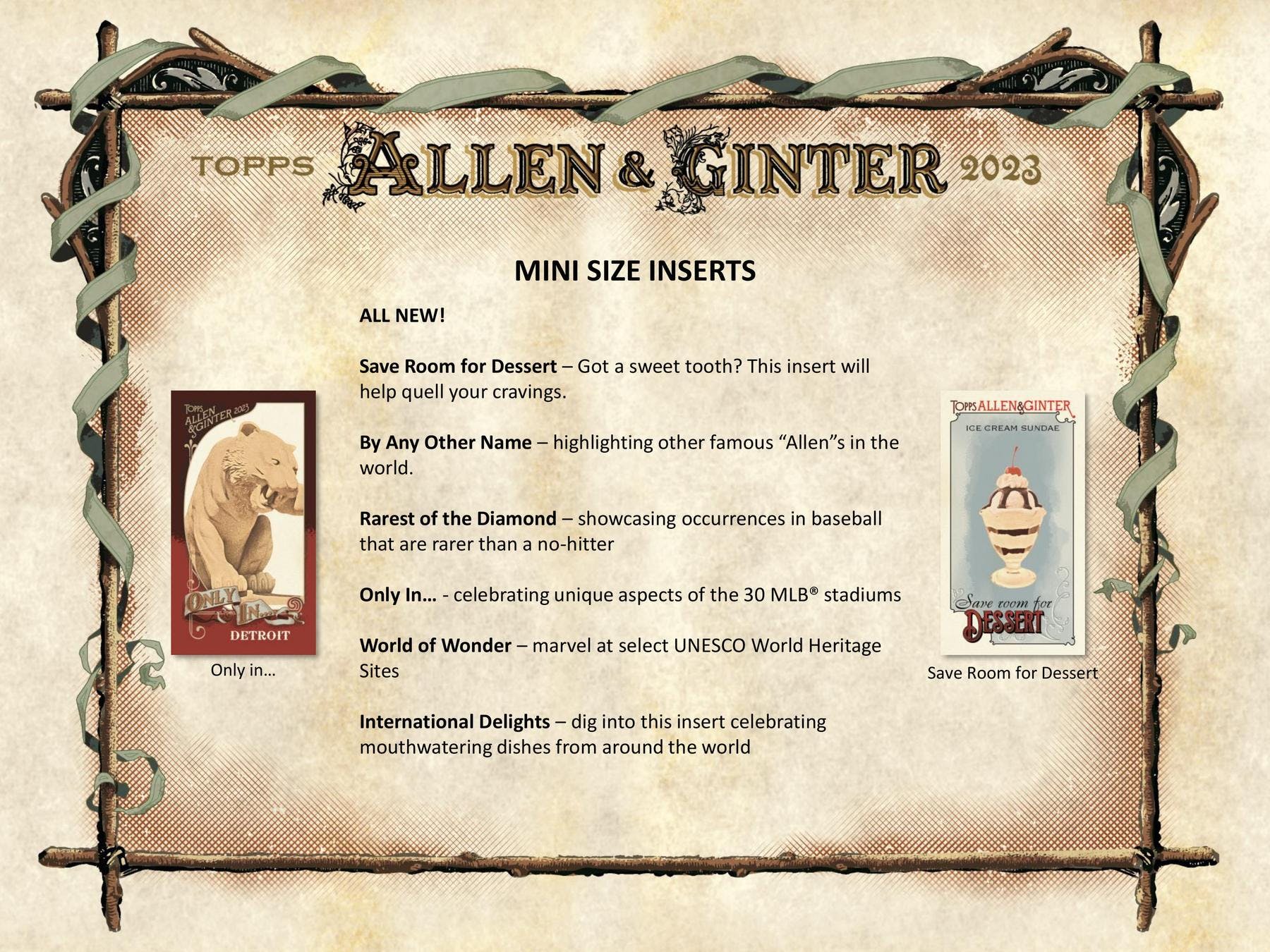 2023 Topps Allen & Ginter Baseball Hobby Box - Columbia Hobby - Sports Card Boxes - Toploaders - Card Savers