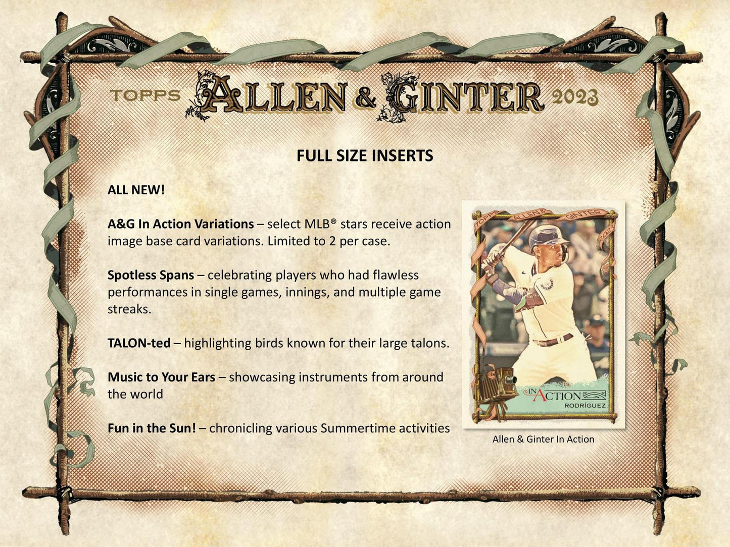 2023 Topps Allen & Ginter Baseball Hobby Box - Columbia Hobby - Sports Card Boxes - Toploaders - Card Savers