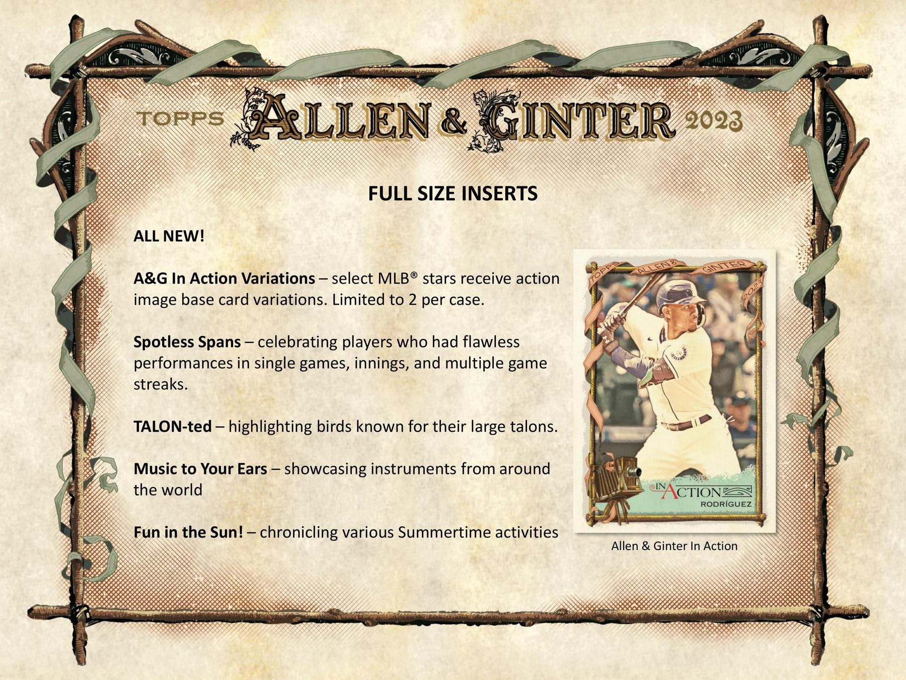 2023 Topps Allen & Ginter Baseball Hobby Box - Columbia Hobby - Sports Card Boxes - Toploaders - Card Savers