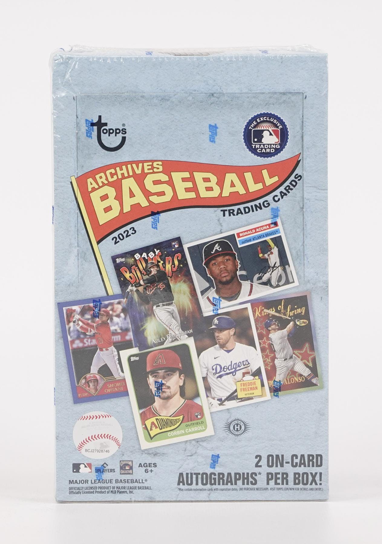 2023 Topps Archives Baseball Hobby Box - Columbia Hobby - Sports Card Boxes - Toploaders - Card Savers