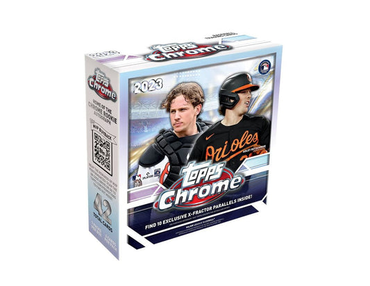 2023 Topps Chrome Baseball Monster Box - Columbia Hobby - Sports Card Boxes - Toploaders - Card Savers